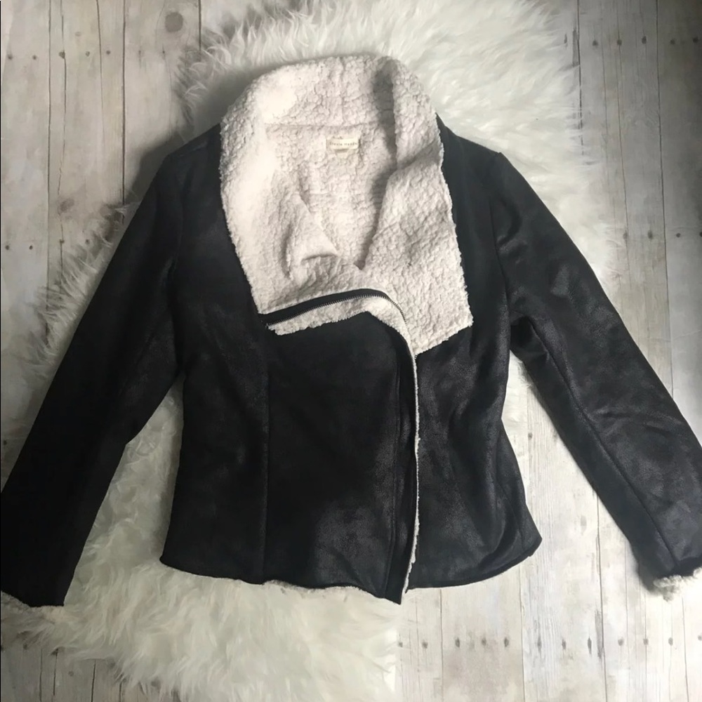 Stevie Hender Women’s Moto Sherpa Jacket Medium